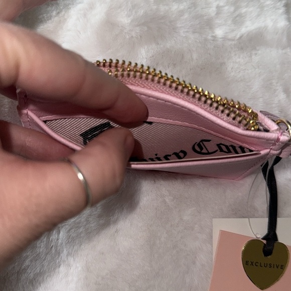 💖💖Juicy Couture starstruck elongated Light Pink Card Holder 💖💖 - Picture 8 of 12
